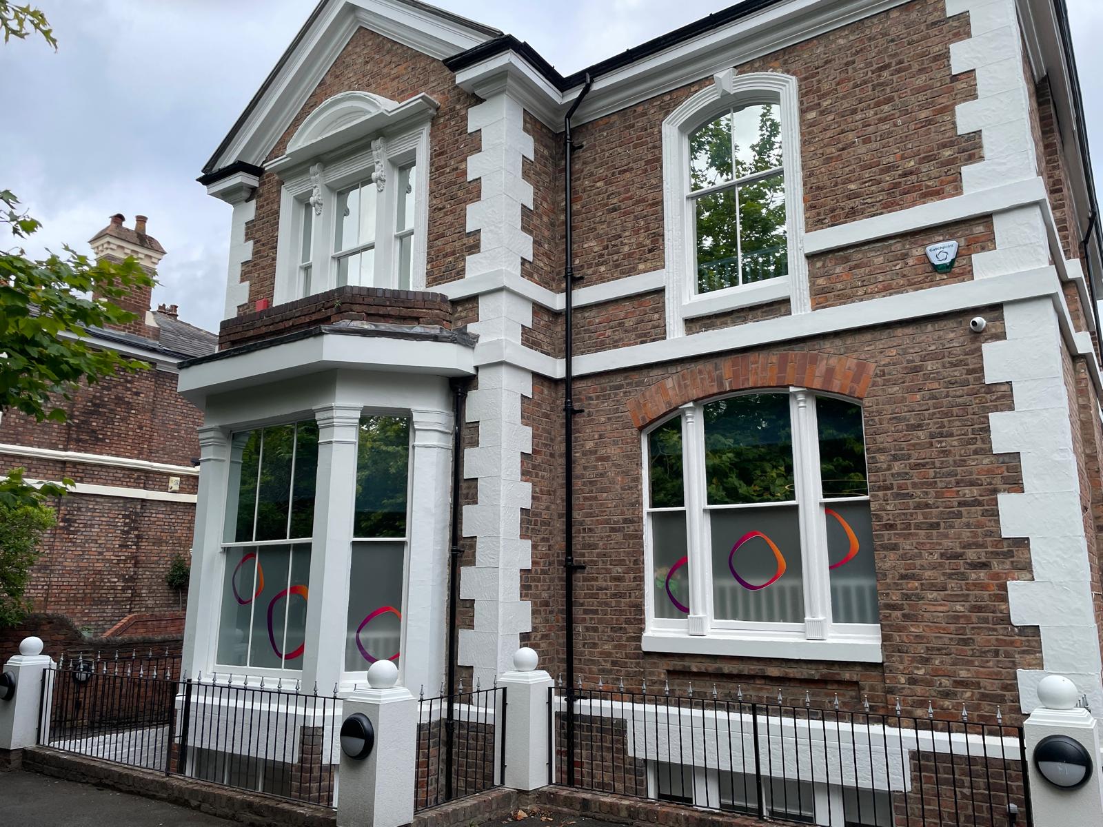 Exterior view ok Oxton Day Nursery and Pre-School in Birkenhead