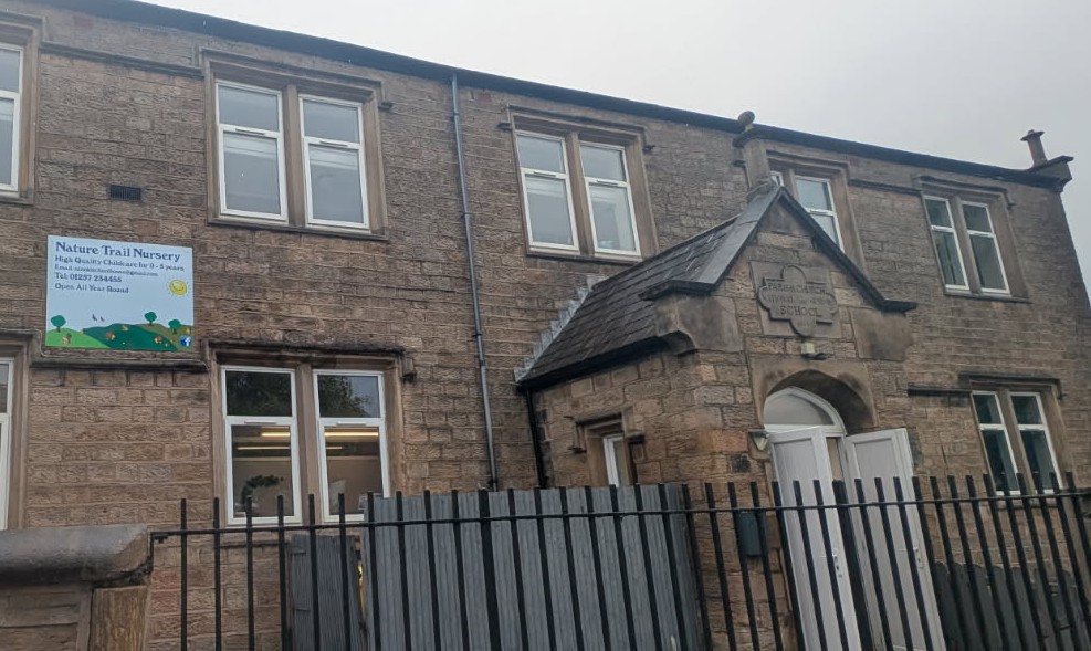 Exterior Image of Nature Trail Nursery Group Old School House recently acquired by Partou