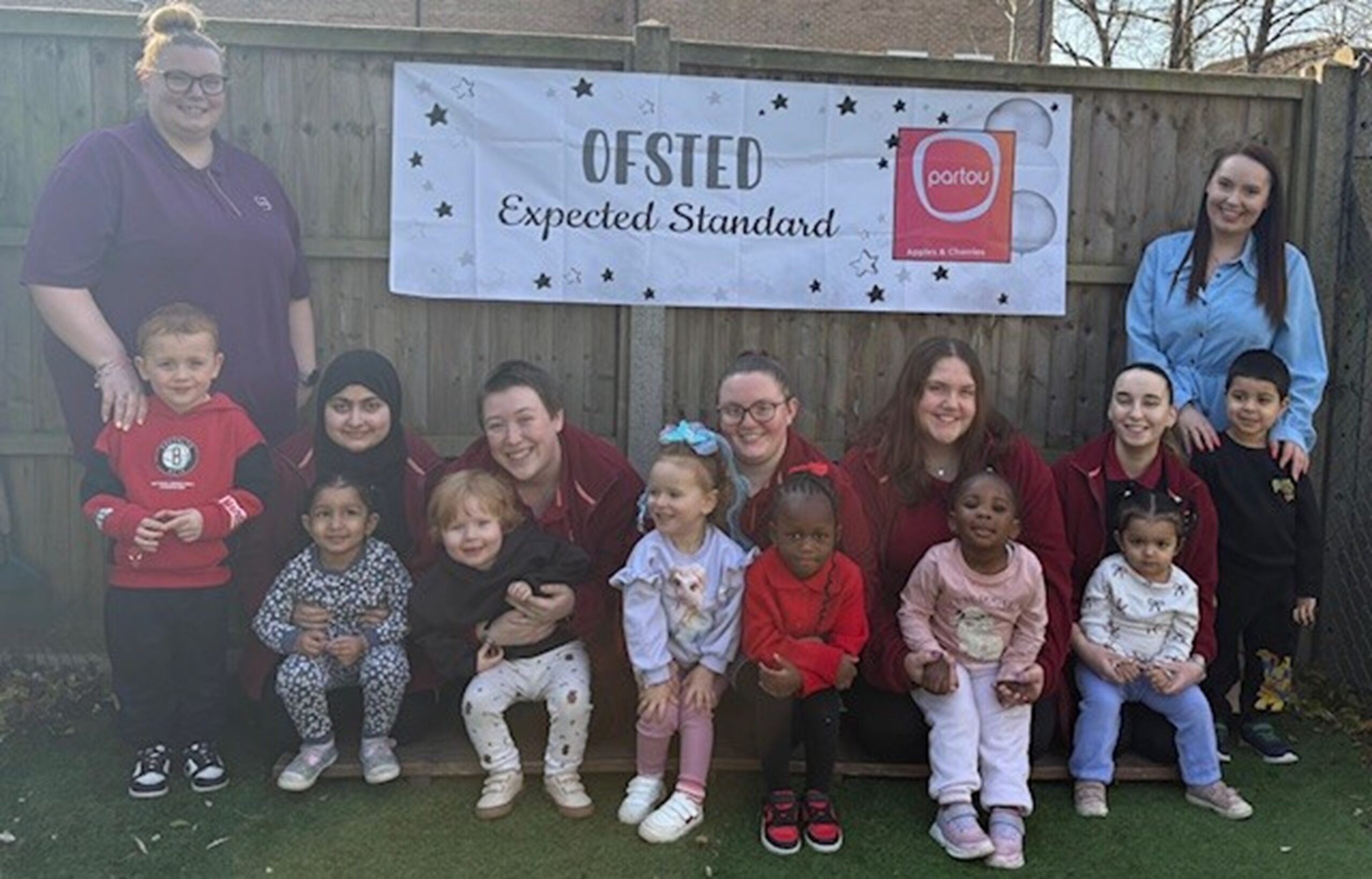 Partou Apples & Cherries Day Nurery & Pre-school receives Expected Standard in all areas in latest Ofsted inspection January 2026